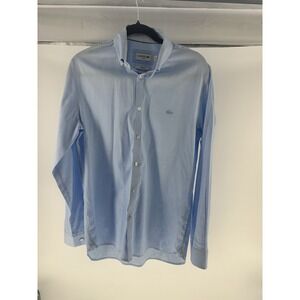 Lacoste Men's Slim Fit Stretch  Color Light‎ Blue Size 15,5